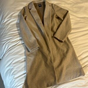 Zara long beige coat